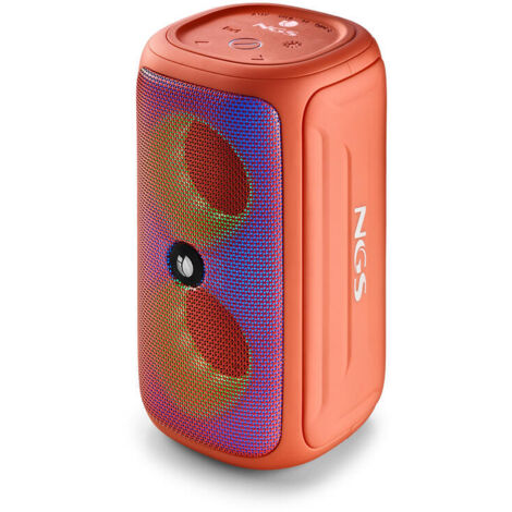 Altavoz Bluetooth - NGS - ROLLER BEAST CORAL - 30W - IPX5 - Compacto y portátil