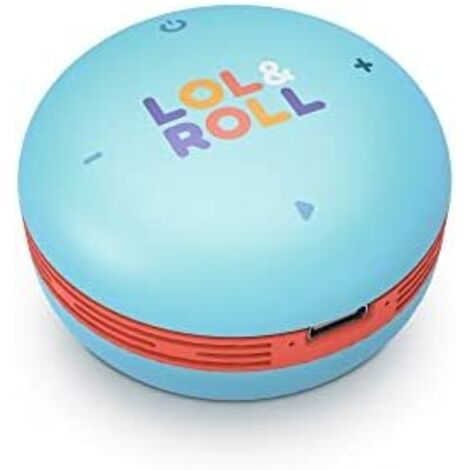 Altavoz Bluetooth Portátil Energy Sistem Lol&Roll Pop Azul 5 W