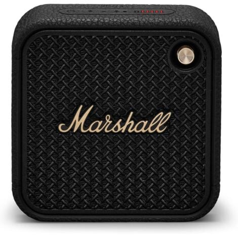 SANGEAN Altavoz Bluetooth portátil Marshall Willen I - Negro y latón