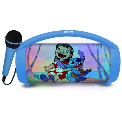 ALTAVOZ CON MICRÓFONO Y BLUETOOTH 5.0 STITCH. 27,6X15,5X11,7 CM