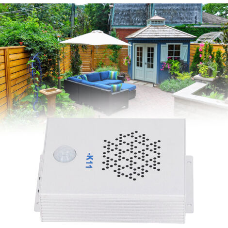 Altavoz con sensor de movimiento, altavoz infrarrojo, carcasa de aluminio, 10 W, 12 V CC, MP3, juego de 14 piezas