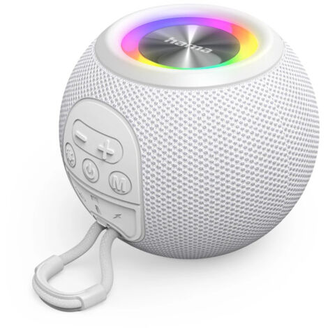 Altavoz hama ball shape mono blanco