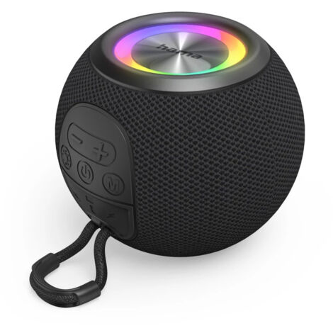 Altavoz hama ball shape mono negro