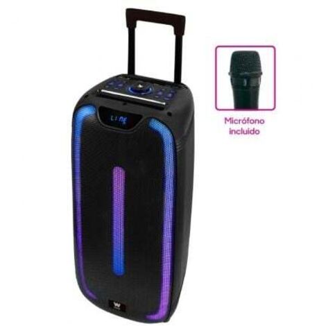 Altavoz Portable con Bluetooth Woxter Rock'n'Roller ST/ 100W