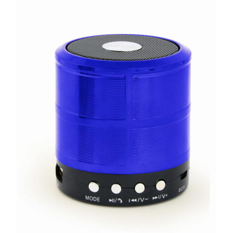 ALTAVOZ PORTATIL GEMBIRD SPK-BT-08-B 3W RMS BLUETOOTH AZUL