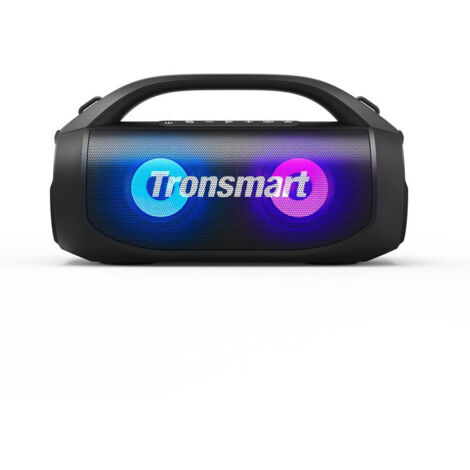 Altavoz portátil Tronsmart Bang SE: sonido estéreo brillante, resistencia al agua IPX6, batería de 24 horas de duración, iluminación RGB.