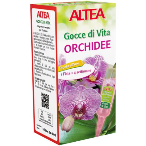 Altea Gocce Di Vita Orchidee Integratore In Fiale