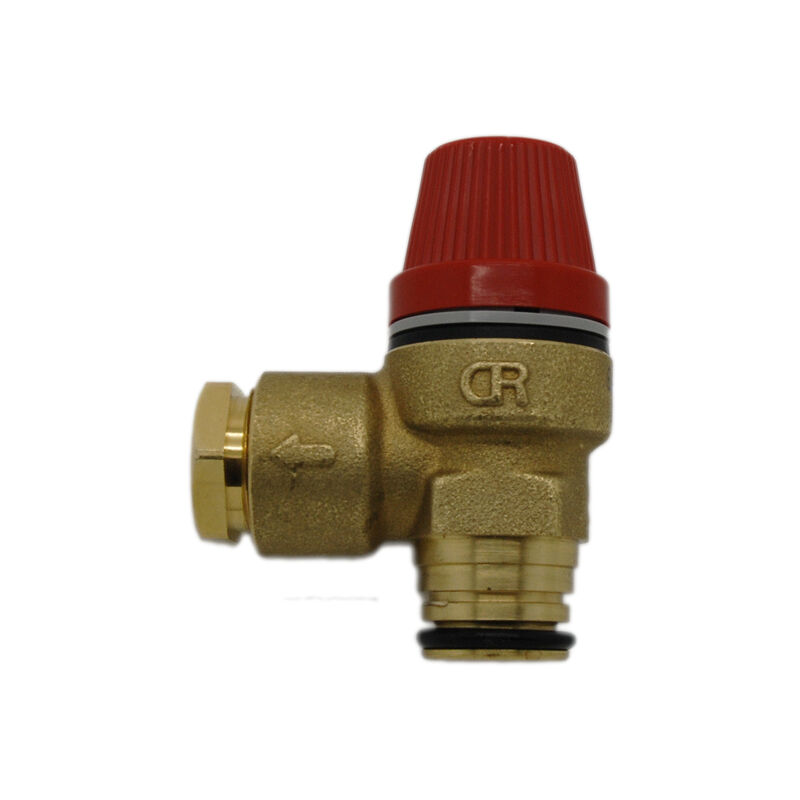Caleffi 6 Bar Pushfit Safety Relief Valve for Manifold 312469 - Altecnic