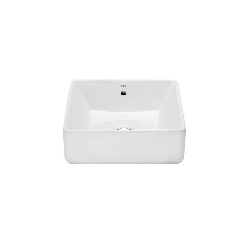 The Gap - Vasque 390x370 mm, avec trop-plein, sans trou pour robinetterie, blanc A3270ML000 - Roca