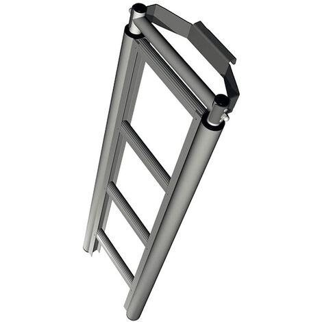 Altezza da 1.06 a 2.38m - Scala telescopica per portapacchi con ganci per lo stoE4/CRccaggio - E4/CR