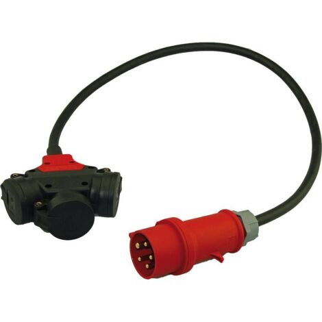 ALTHOFF Dreifach-Verteiler IP44 1m H07RN-F5G2,5 CEE 16A