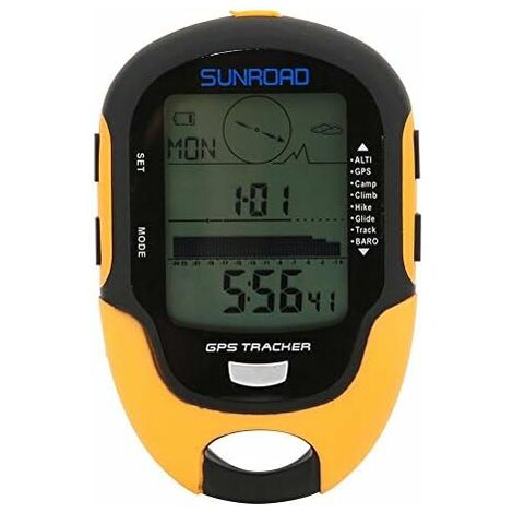 Altimètre GPS Multifonctionnel FR510 Altimètre de Navigation GPS Extérieur Compas Instrument de Mesure de l'Humidité de la Température