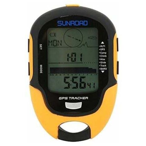 Altimètre GPS Multifonctionnel FR510 Altimètre de Navigation GPS Extérieur Compas Instrument de Mesure de l'Humidité de la Température