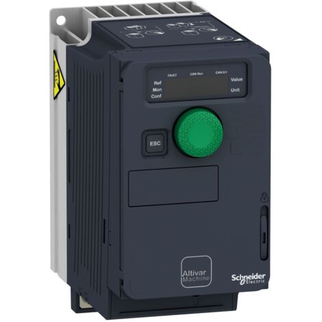 Altivar Machine - variateur - 0,18kW - 200/240V mono - compact - CEM - IP21 (ATV320U02M2C)