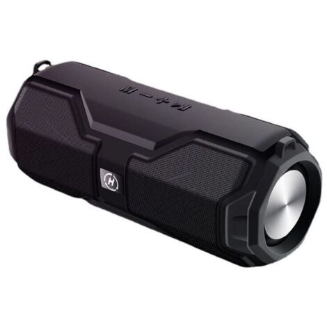 Altoparlante Bluetooth, altoparlante Bluetooth portatile, altoparlante wireless per esterni, nero