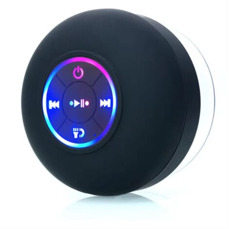 KZQ Altoparlante Bluetooth per doccia con ventosa, impermeabile e antispruzzo, qualità audio HD, facile abbinamento