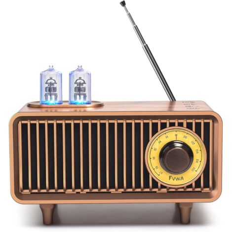 Altoparlante Bluetooth vintage, radio vintage, bassi, connessione wireless Bluetooth 5.1, per ufficio domestico, feste all'aperto, altoparlante portatile, per iPhone, altoparlante Android