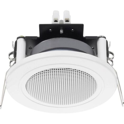 Altoparlante da incasso Monacor SPE-82/WS 12 W 4 Ω Bianco 1 pz.