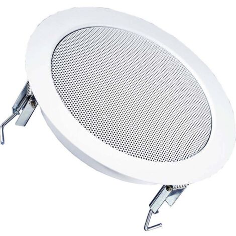 Altoparlante da soffitto Visaton DL 18/2 - 100 V 70 W 100 V Bianco 1 pz.