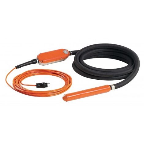 Altrad – Aiguille vibrante 52mm – Puissance 1200W – Câble 15m – Pour béton armé – Démarrage progressif avec protection thermique