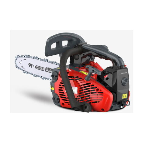 Altrad – Elagueuse thermique 25,4 cm3 – Moteur 2 temps – Longueur de guide 30 cm OREGON – Démarrage facile avec bulle d'amorçage