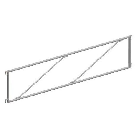 ALTRAD - Garde-corps fixe 2m50 - Gamme échafaudage multidirectionnel - MULTIVIT+ 1&2- réf: N1725 - 2.50 m