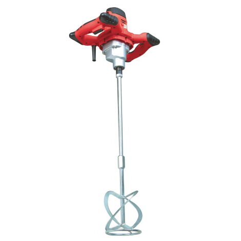 Altrad – Malaxeur électrique 1200W – Volume malaxage 40 litres – 1 vitesse variable – Pour plâtre, ciment et béton – Moteur puissant 1200W