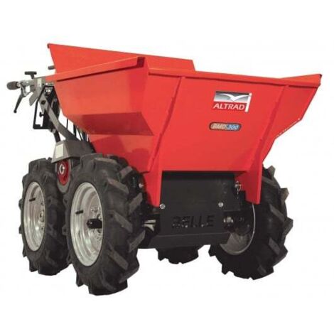 Altrad – Mini dumper BMD300 – Capacité 134 litres – Charge maximale 300 kg – Moteur Honda GXV160 5,5 ch – 4 roues motrices – Pente 45%