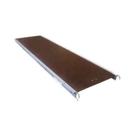 ALTRAD - Plancher alu/bois 0.75x3 m standard - NF - gamme échafaudage façadier - AERIS 45 - Réf: q8625 - 3 m