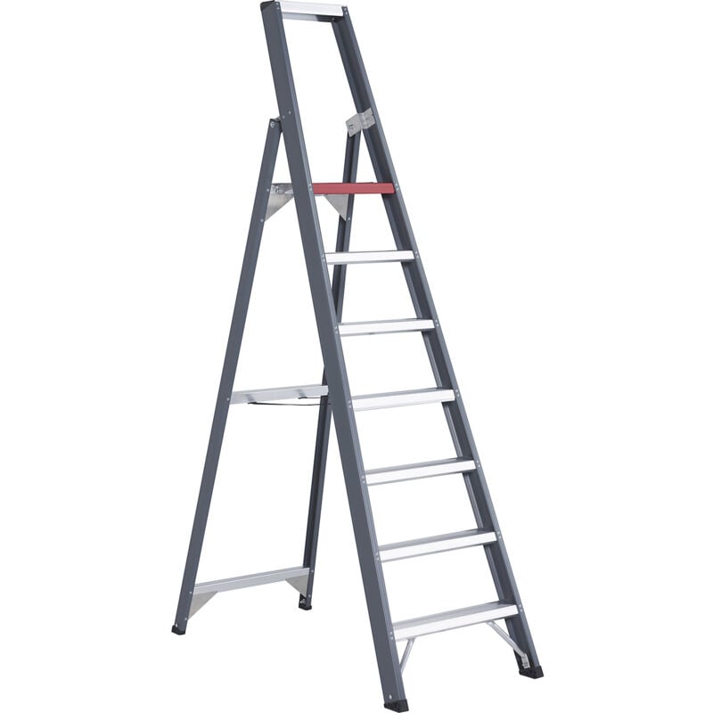 Altrex, Escabeau à marches en aluminium, accès un côté, avec