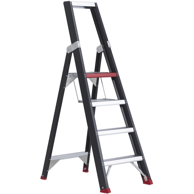 Escabeau de sécurité, accès un côté, 4 marches, - Altrex