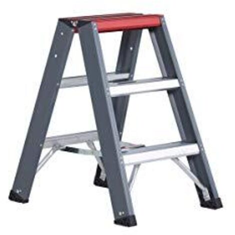 Altrex Escalera Falco FDO doble acceso 2x3 peldaños FDO3 Altura de trabajo 2.70m2x3 peldaños FDO3 Altura de trabajo 2.70m EN 131 NEN 2484