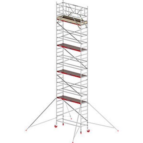 Altrex Fahrgerüst RS Tower 41 Alu mit Holz-Plattform 10,20m AH breit 0,75x1,85m