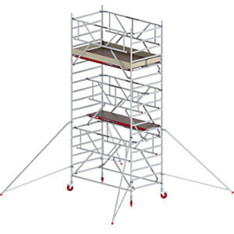Altrex Fahrgerüst RS Tower 42-S Aluminium Safe-Quick mit Holz-Plattform 6,20m AH 1,35x1,85m