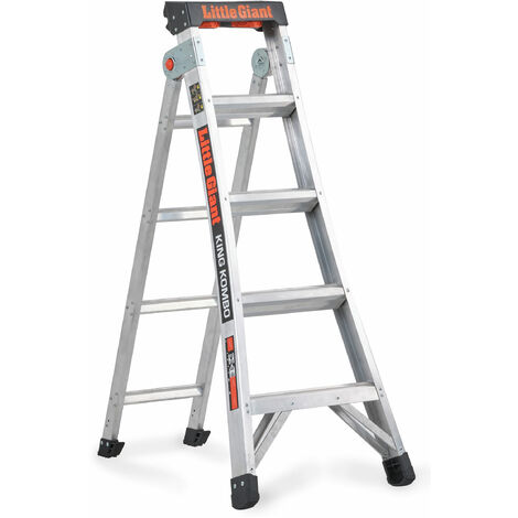 Altrex King Kombo 3-in-1 Stehleiter mit 5+3 Stufen