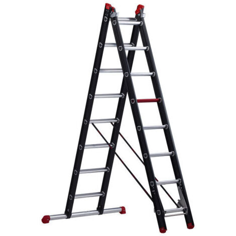 Altrex Mounter Mehrzweckleiter ZR 2040 2x8 Sprossen