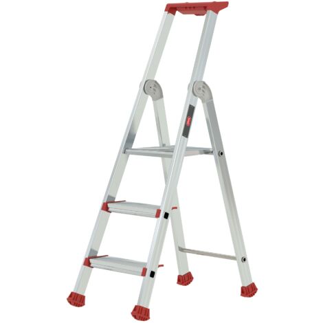 Altrex Nimba Stufenstehleiter einseitig begehbar 3 Stufen