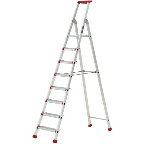 Altrex Nimba Stufenstehleiter einseitig begehbar 8 Stufen