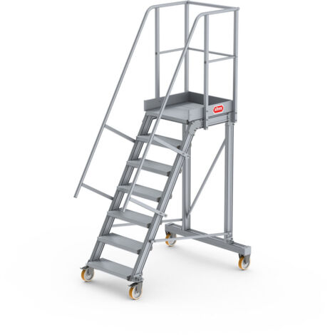 Altrex Podesttreppe fahrbar 60° 7 Stufen