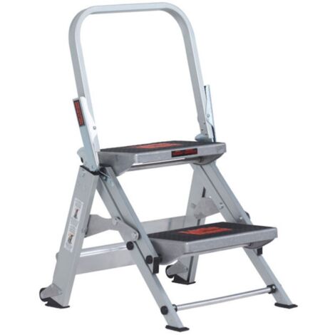 Altrex Safety Step Stufenstehleiter mit 2 Stufen