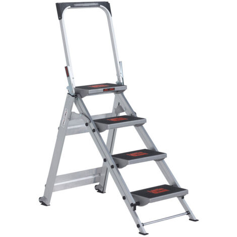 Altrex Safety Step Stufenstehleiter mit 4 Stufen