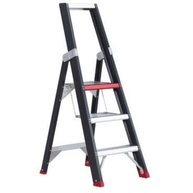 Altrex Taurus Einseitig Begehbare Stufenstehleiter Tgb 3 Stufen