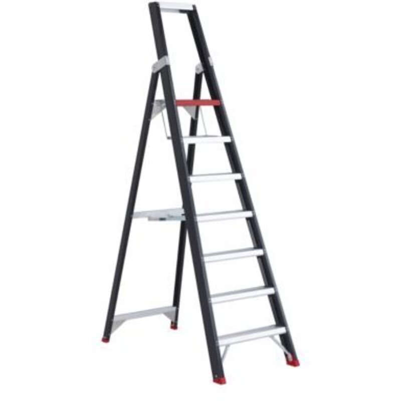 Altrex Sicherheits-stehleiter - Einseitig Begehbar, 7 Stufen Inkl Plattform
