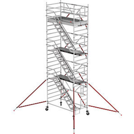 Altrex Treppengerüst RS Tower 53-S Aluminium Safe-Quick mit Fiber-Deck Plattform 8,20m AH 1,35x2,45m