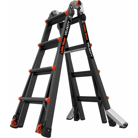 Altrex Vielzweckleiter Velocity Black Pro 4x4 Sprossen