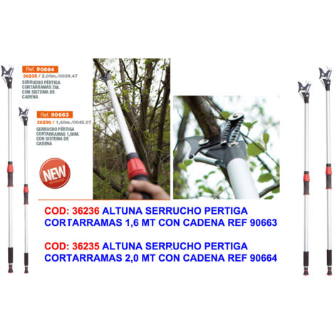 Altuna Astschneider Hochentaster 2,0 m mit Kette Ref. 90664