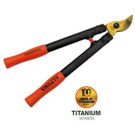 altuna tijera carbono 2 manos 26-60 cm cort 35 mm hoja titanio