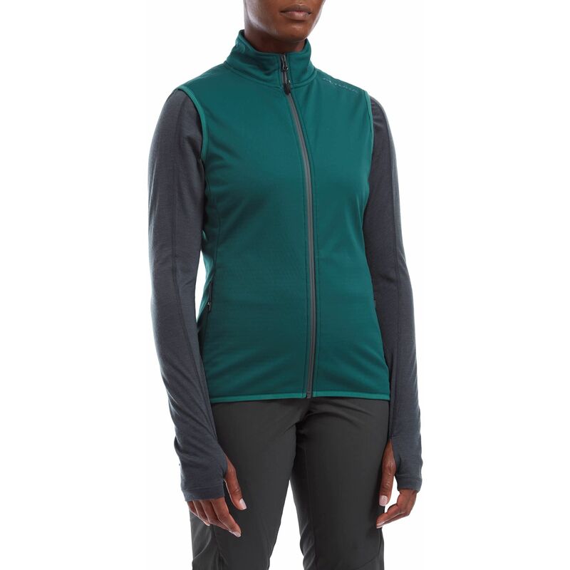 Escalade women's softshell gilet 2021: dark green 10 AL20WESCAL1 - Altura