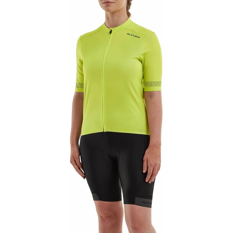 Icon short sleeve women's jersey 2022: lime 10 - ZFAL25WICONS2-99-10 - Altura