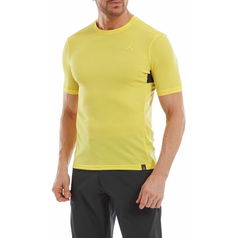 Altura Kielder Men'S Lightweight Short Sleeve Cycling Jersey 2022: Yellow S - Zfal25mmess1-99-S